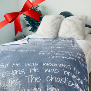 Healing Scriptures Blanket